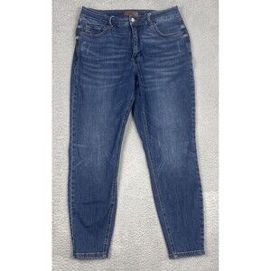 Judy Blue Medium Wash Skinny Jeans 14W High Rise Stretch 14W